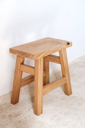 چهارپایه قرمز WOODENSA - کد 270787977