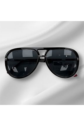عینک آفتابی مشکی مردانه 59 U.S. Polo Assn. - کد 906157099