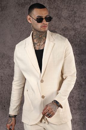 ست بالاتنه و پائین تنه بژ مردانه بافتنی Butik - کد 906187934