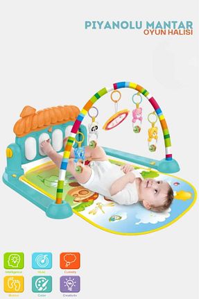 فرش بازی آبی Evet MorBebe - کد 905756419