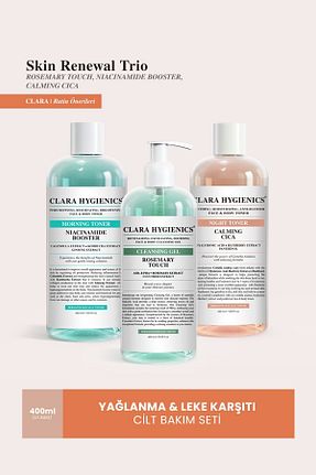 ست مراقبت پوست Clara Hygienics - کد 775964938