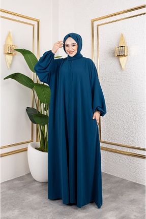کلاه و ابایا سبز زنانه پلی استر KADEEM - کد 906189756