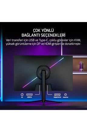 مانیتور گیمینگ مشکی 24 اینچ Gamepower - کد 917839796
