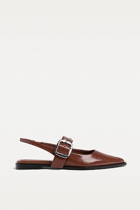 کفش کژوال قهوه ای زنانه پلی اورتان Stradivarius - کد 879440126