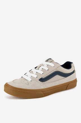 کفش اسنیکر آبی زنانه بند دار Vans - کد 906208359