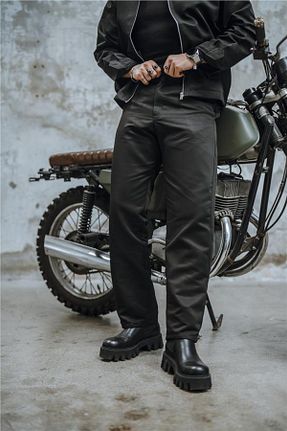 شلوار مشکی مردانه جین OUTFİT MAN - کد 859313268