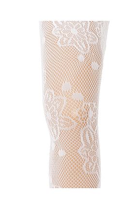 جوراب سفید بچه گانه پلی استر UNLIMITED LEGWEAR - کد 97214439