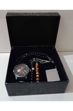 ساعت مچی مشکی مردانه 51-55 میلی متر renkli çiçekler - کد 102312356