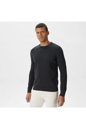 پلیور مشکی مردانه ساده Lacoste - کد 820854601