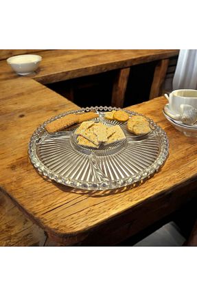 بشقاب سفید شیشه Ornamenti - کد 894160844