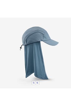 کلاه اسپرت طوسی زنانه پلی استر Decathlon - کد 919473778
