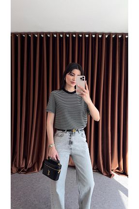 تیشرت رنگی زنانه رگولار HAZELANNA - کد 906316502