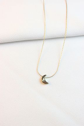 گردنبند استیل ( فولاد ) طلائی زنانه استیل (فولاد) Dazzlecave - کد 906323887