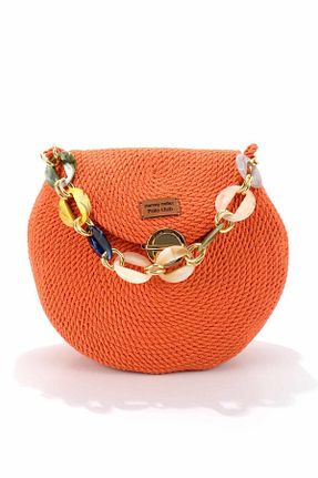 کیف پستچی نارنجی زنانه Bambi - کد 708941593