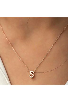 گردنبند نقره رنگی زنانه 925 عیار Genel Markalar - کد 895651703