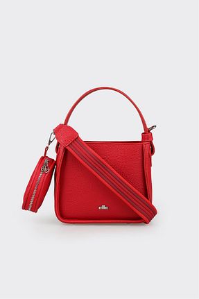 کیف دستی قرمز زنانه پارچه ای Elle - کد 906384257