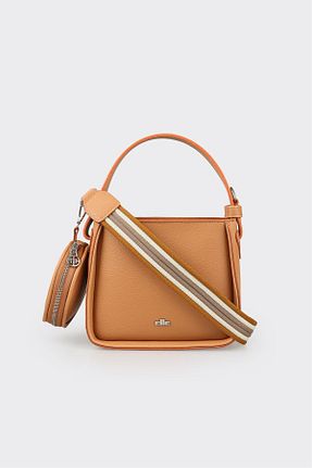 کیف دستی قهوه ای زنانه پارچه ای Elle - کد 906384377