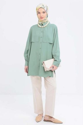 پیراهن حجاب آبی زنانه Relaxed ALLDAY - کد 906410199