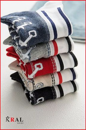 جوراب رنگی زنانه مودال - پنبه KRAL SOCKS - کد 906410209