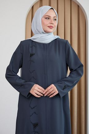 کلاه و ابایا طوسی زنانه پنبه پلی استر InStyle - کد 906409124