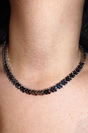 گردنبند جواهر طوسی زنانه Takıştır - کد 906427618