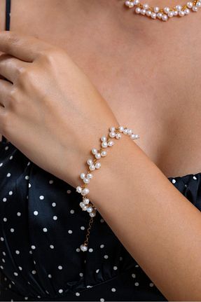 دستبند نقره رنگی زنانه 925 عیار Birinci - کد 919988280