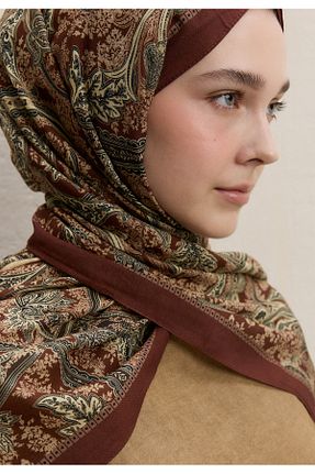 شال نارنجی زنانه پلی استر Fresh - کد 906419349