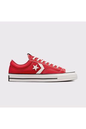 کفش اسنیکر قرمز زنانه بند دار Converse - کد 906419021