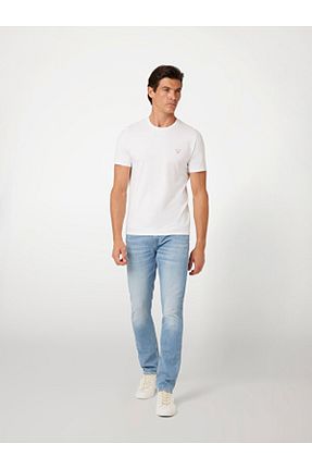تیشرت سفید مردانه اسلیم فیت Guess - کد 795396789