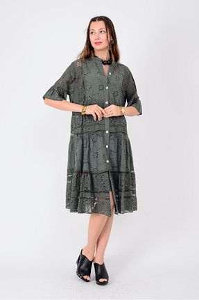 لباس خاکی بافتنی Park Moda - کد 906430173