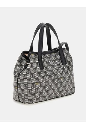 کیف دوشی مشکی زنانه پلی اورتان Guess - کد 841653160