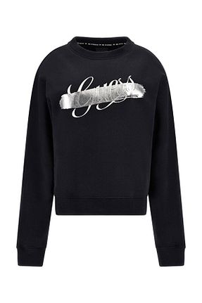 سوئیشرت مشکی زنانه طرح دار Guess - کد 803181007
