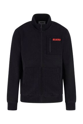 سوئیشرت مشکی مردانه طرح دار Guess - کد 817289945