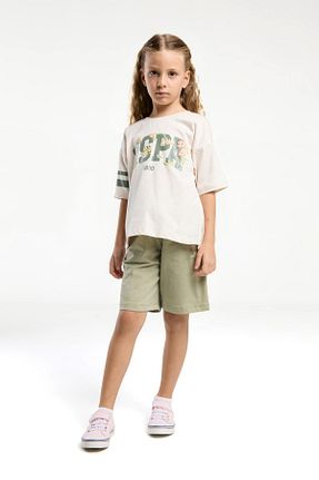 ست لباس راحتی بژ بچه گانه ساده U.S. Polo Assn. - کد 919999992