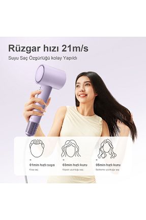 سشوار بنفش 2 Kademeli Air Bot - کد 919995048