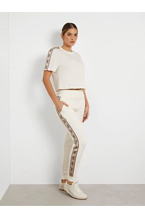 شلوار کرمگن نباتی زنانه رگولار Guess - کد 736535398