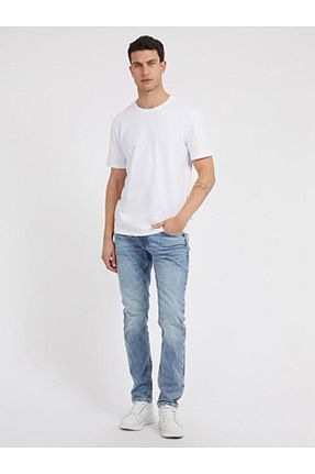 تیشرت سفید مردانه رگولار Guess - کد 661463930