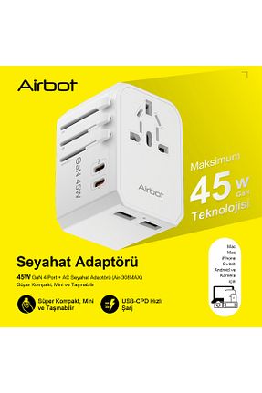 آداپتور شارژر سفید Air Bot - کد 906466846