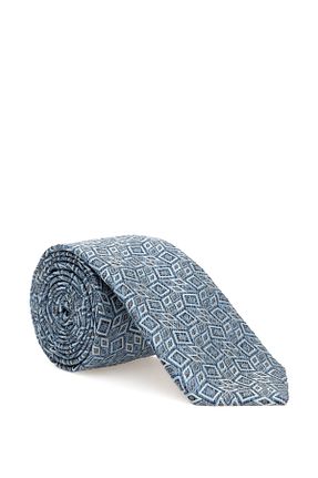 کراوات آبی مردانه ابریشم Pierre Cardin - کد 906466797