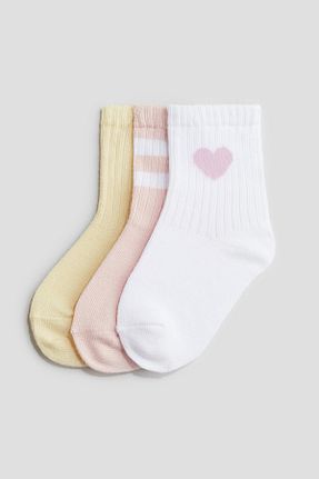 جوراب رنگی بچه گانه پنبه ای H&M - کد 906480360