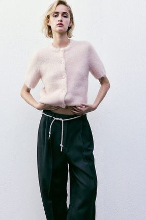 رویه صورتی زنانه پشمی H&M - کد 906480687