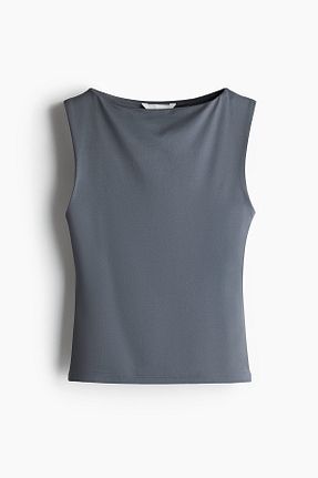 بادی طوسی زنانه H&M - کد 906485911