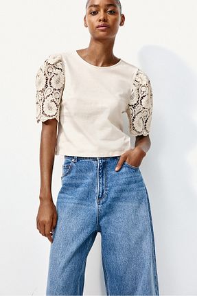 بادی بژ زنانه رگولار H&M - کد 906480119