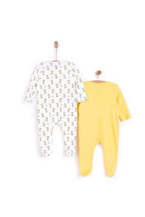 سرهمی زرد بچه گانه پارچه ebebek Hello Baby - کد 906513942