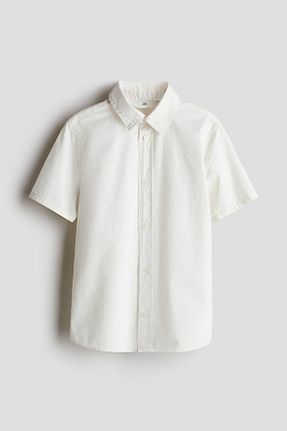 پیراهن سفید بچه گانه رگولار H&M - کد 920056593