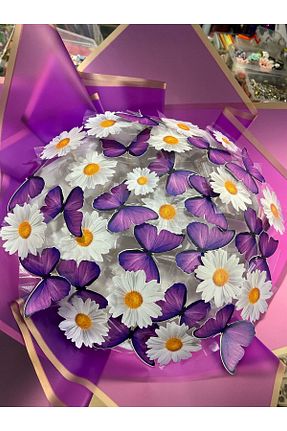 گل خشک و مصنوعی بنفش feroxby - کد 906528078
