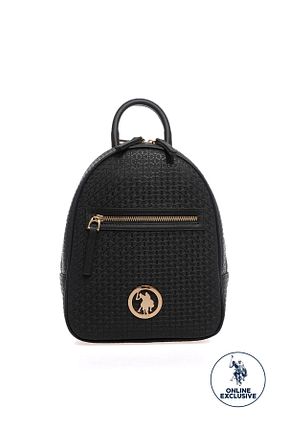 کوله پشتی مشکی زنانه سایز متوسط U.S. Polo Assn. - کد 79989274