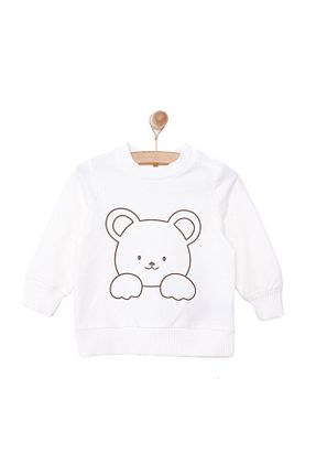 سوئیشرت نباتی بچه گانه چاپی ebebek Hello Baby - کد 906563802