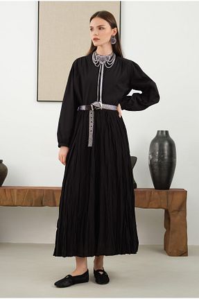 دامن مشکی زنانه ساده HEQA - کد 906568144