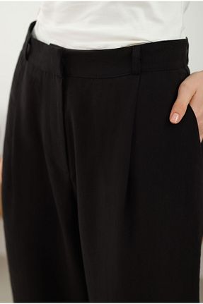 شلوار مشکی زنانه بافتنی HEQA - کد 922371758
